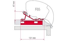 Fiamma Supports pour Auvent F35/F80 montage sur le toit