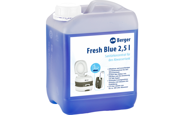 Berger Fresh Blue liquide sanitaire 2,5 l